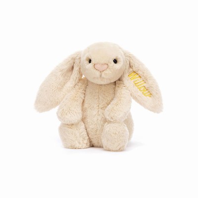 Jellycat Bashful Luxe Conejo Willow Medium | TYNQ-63041